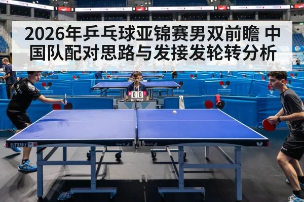 table tennis doubles match